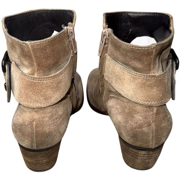 |EUC| PAUL GREEN Suede Buckle Ankle Booties - Picture 2 of 6